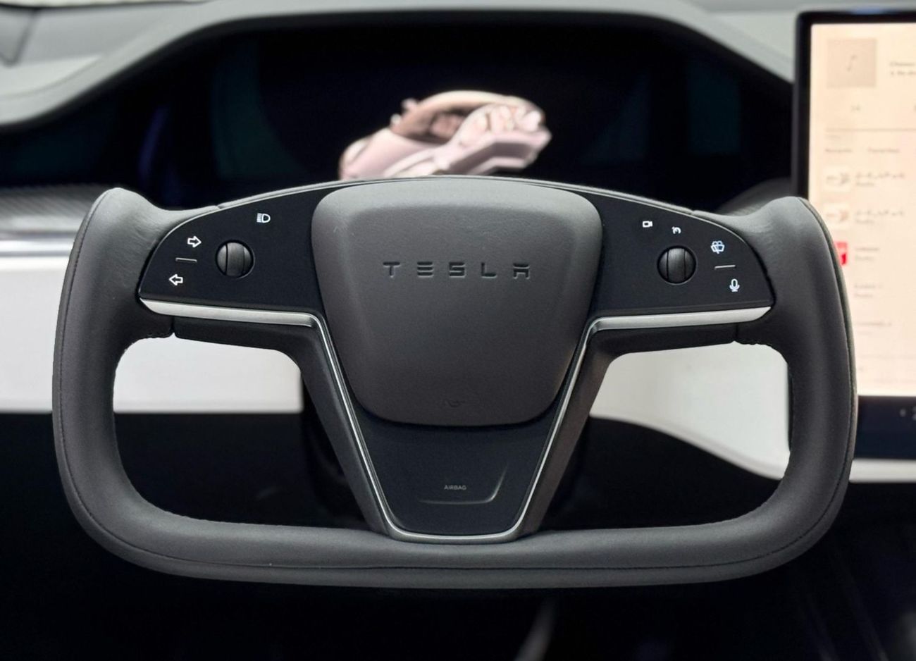 تسلا Model S Plaid (AWD) 2023 Tesla Model S Plaid, 2027 Tesla Warranty, 2031 Tesla Battery Warranty, Low Kms, GCC