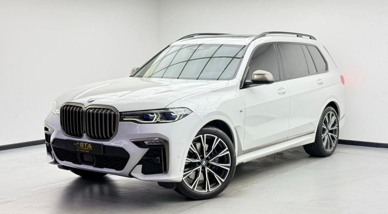 BMW X7 M50i 2022 BMW X7 M50i M-Sport, 2027 BMW Warranty + Service Pack, Full BMW Service History, 7 Seater, GCC