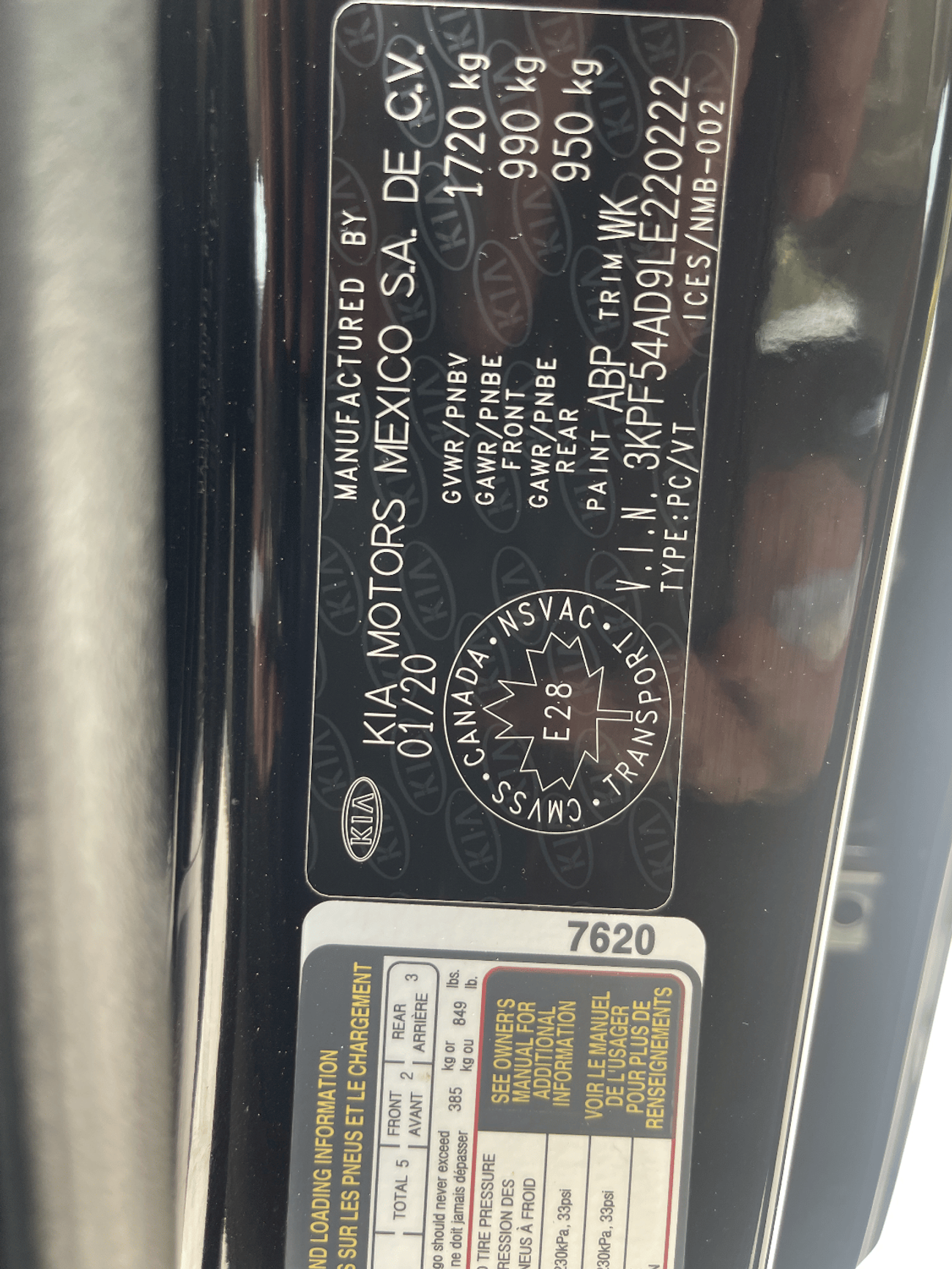 Kia Forte Kia Forte Ex 2020 Black 2.0L 4 GT vin: 3KPF54AD9LE220222    full option Excellent Condition   * CAR 