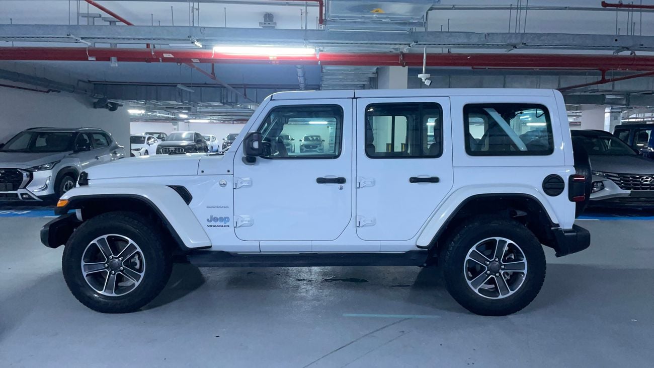 Jeep Wrangler SAHARA 2023 UNLIMITED SAHARA | AED 2128/Month | 0 DP | 30 Day Return | Warranty | Service History