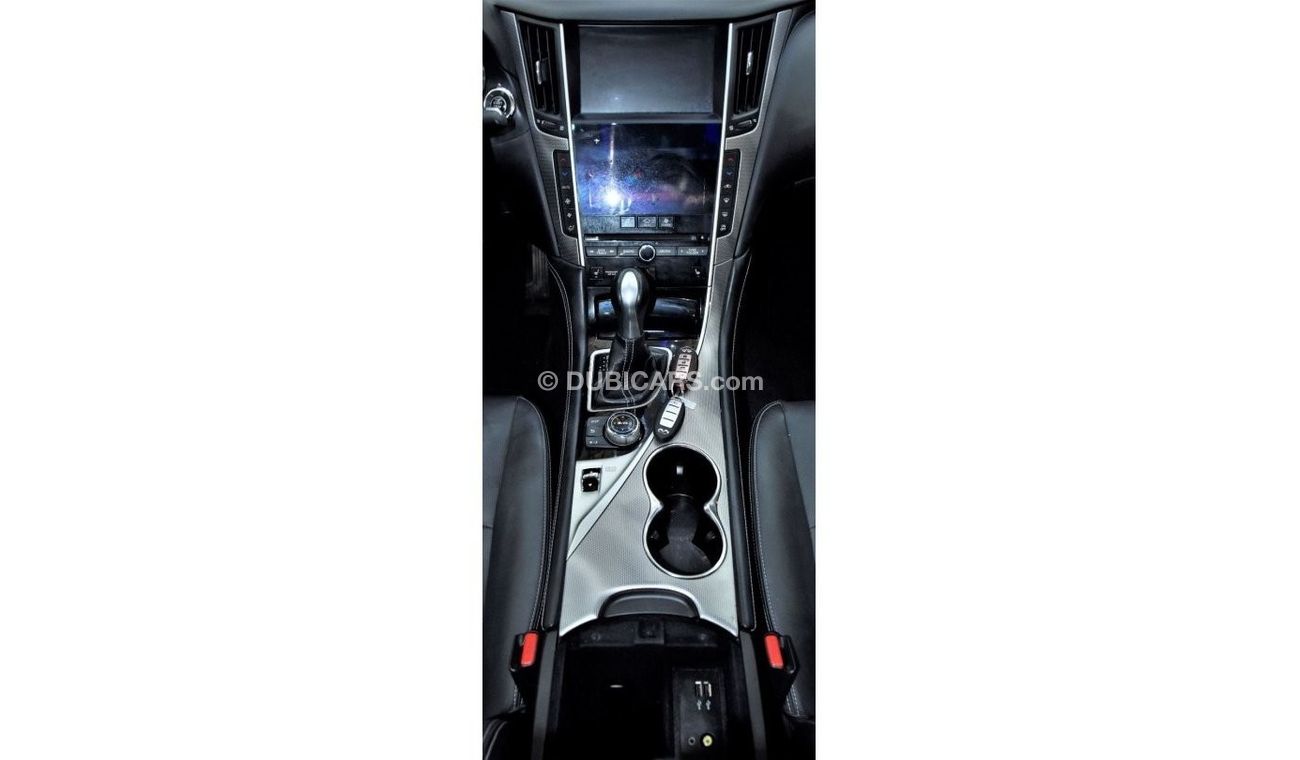 Infiniti Q50 EXCELLENT DEAL for our Infiniti Q50 2.0t ( 2017 Model ) in Grey Color GCC Specs