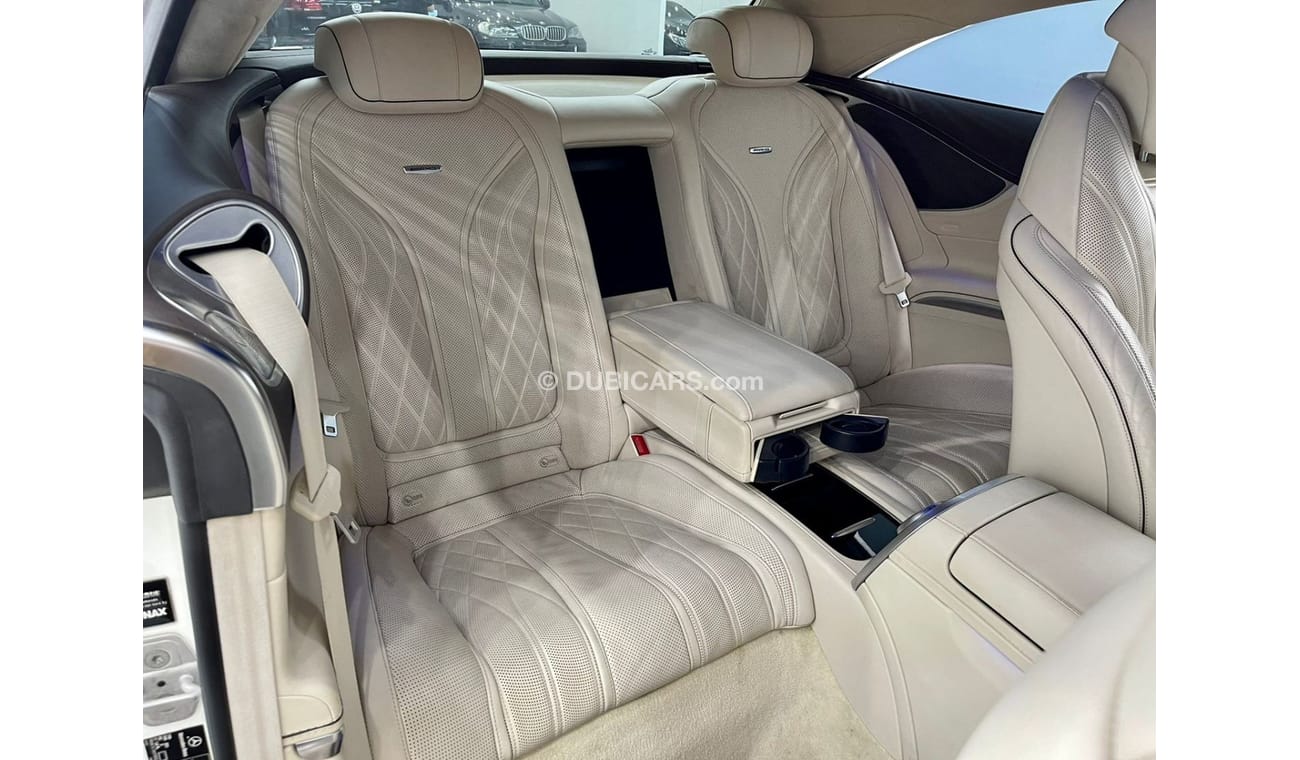 Mercedes-Benz S 63 AMG Coupe 2016 Mercedes-Benz S63 AMG Brabus Kit, Full Service History, Warranty German Specs