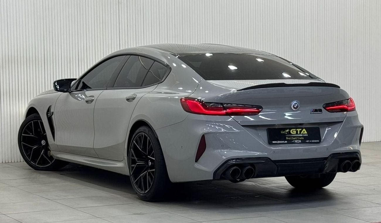 BMW M8 Competition 4.4L (617 HP) 2021 BMW M8 Competition Gran Coupe, 2025 BMW Warranty + Service Pack, Carb