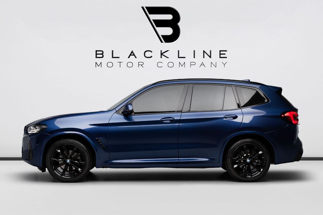 BMW X3 XDRIVE 30i M SPORT BUY NOW, PAY 2027 | THE BLACKLINE STANDARD | March 2027 Warranty + Service, GCC