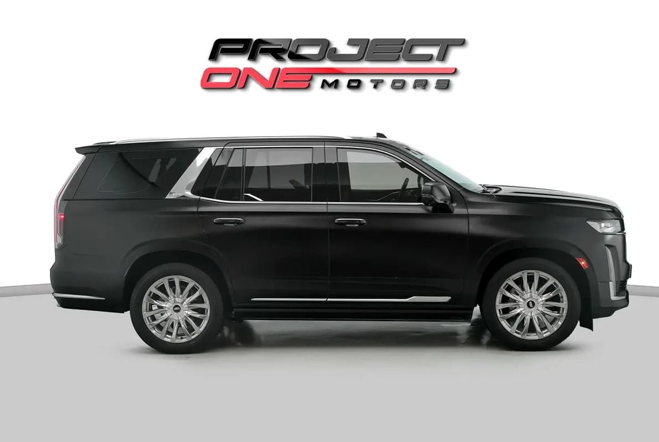 كاديلاك إسكالاد 600 BLACK EDITION WITH WARRANTY AND SERVICE CONTRACT