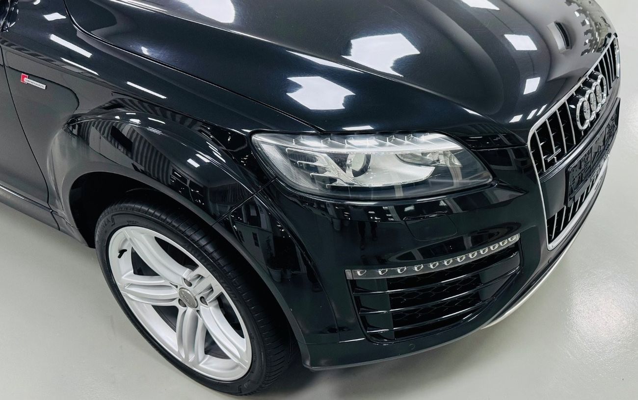 Audi Q7 TFSI quattro S-Line GCC .. FSH .. V6 .. S line .. Top Range .. Perfect Condition