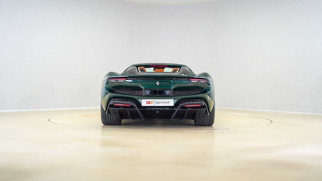 فيراري 296 GTS Ferrari 296 GTS V6 Twin-Turbo Hybrid | AED 20,973 PM | Warranty October 2027 | GCC