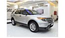 Ford Explorer Std EXCELLENT DEAL for our Ford Explorer 4WD ( 2013 Model! ) in Silver Color! GCC Specs