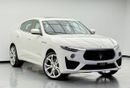 Maserati Levante GTS 3.8L 2020 Maserati Levante GTS V8, June 2026 Maserati Warranty, Low Kms, GCC