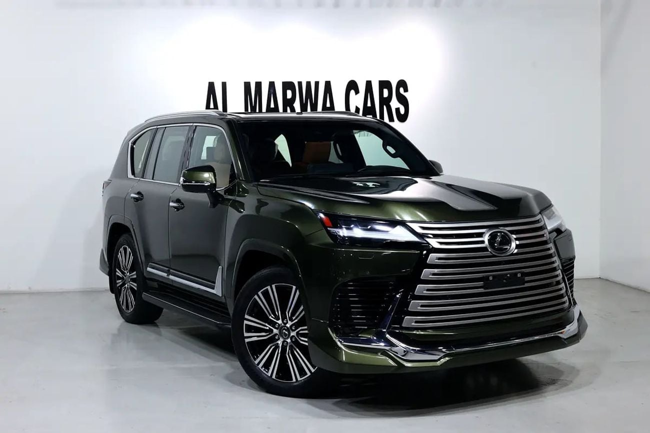 Lexus LX600 SIGNATURE GCC Specs-Under warranty-Pristine Condition