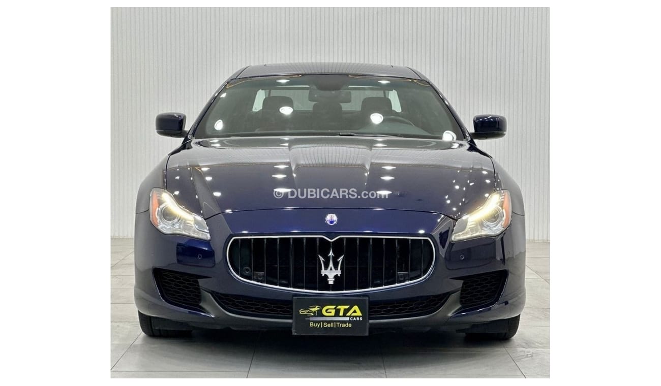 Maserati Quattroporte Std 2015 Maserati Quattroporte, Full Options, Low Kms, GCC