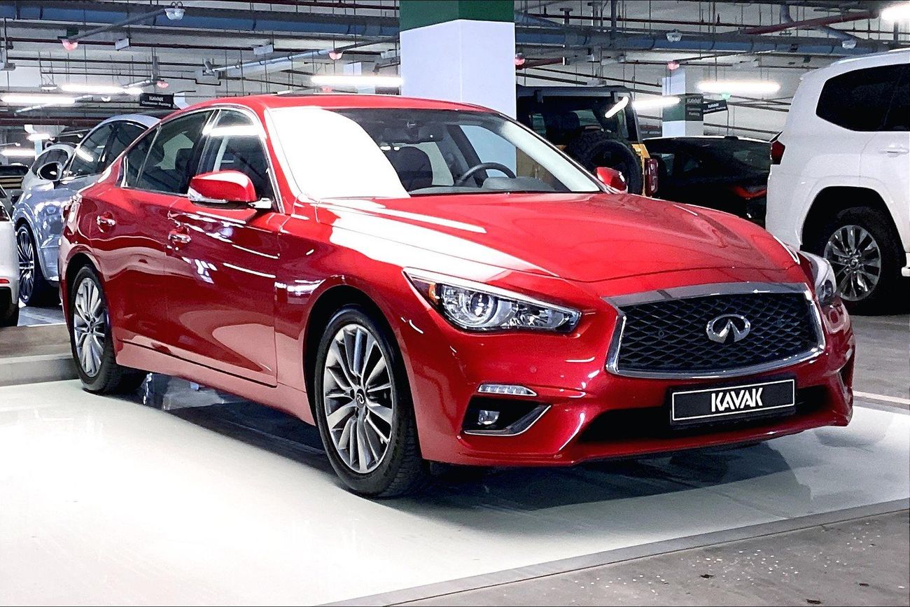 Infiniti Q50 Premium / Luxe | Carnival Sale • UP TO AED 20,000 OFF | Guaranteed Warranty | 0 Down Payment