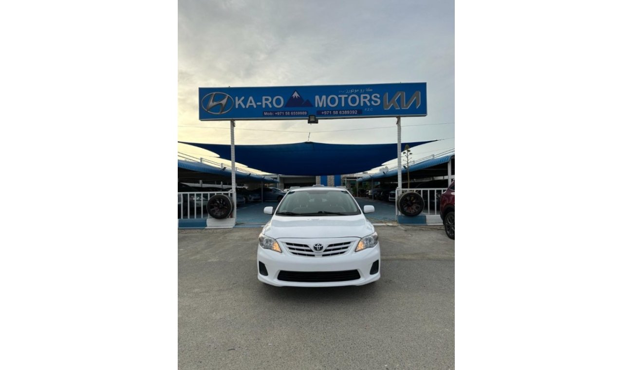 Toyota Corolla car in good condition, 2013 with engine capacity 1.8