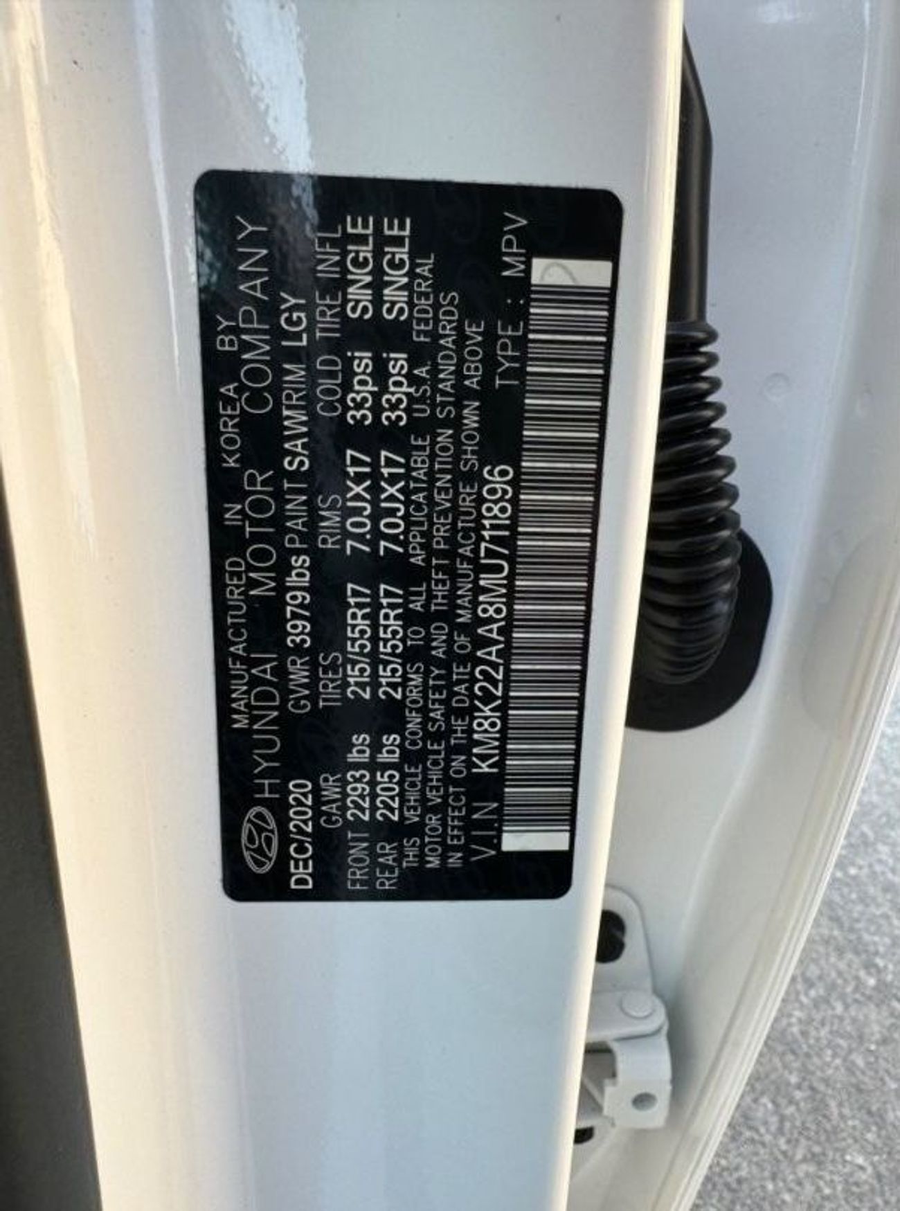 هيونداي كونا 2021 PUSH START AWD USA IMPORTED