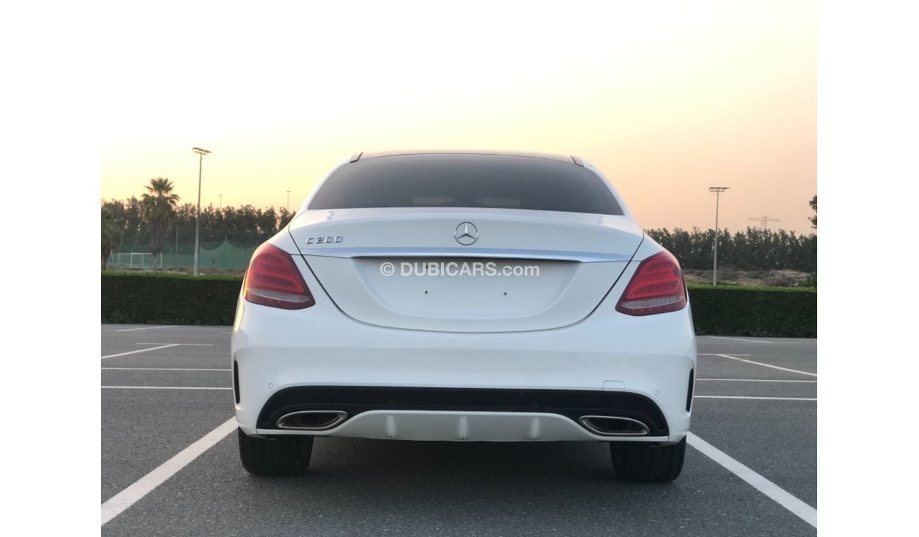 Mercedes-Benz C 200 AMG Pack MODEL 2016 GCC car perfect condition inside and outside low mileage full electric control s