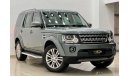 Land Rover LR4 HSE 2016 Land Rover LR4 HSE, Full Land Rover Service History, Warranty, GCC