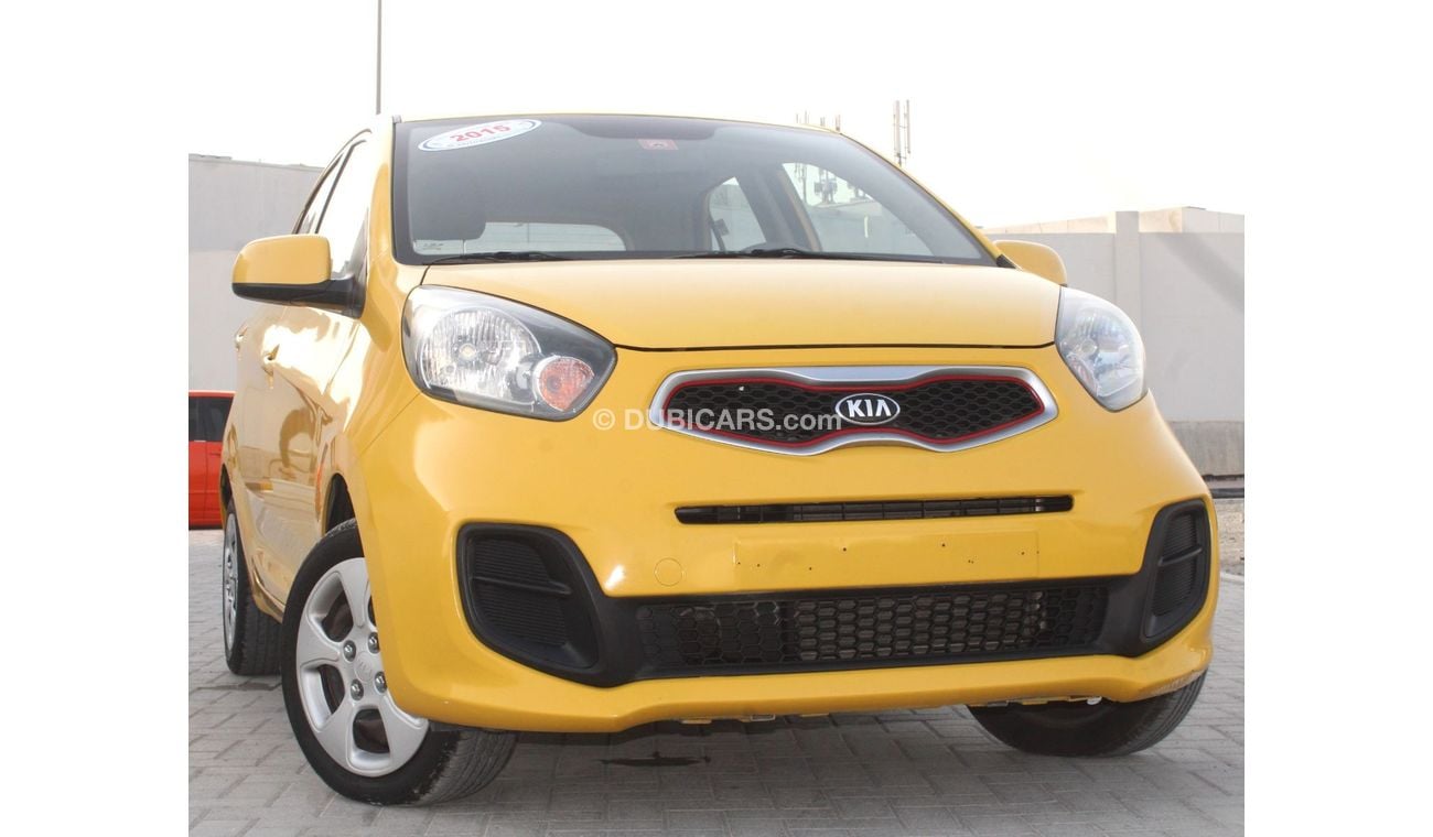Kia Picanto KIA PICANTO 2015 YELLOW GCC EXCELLENT CONDITION WITHOUT ACCIDENT