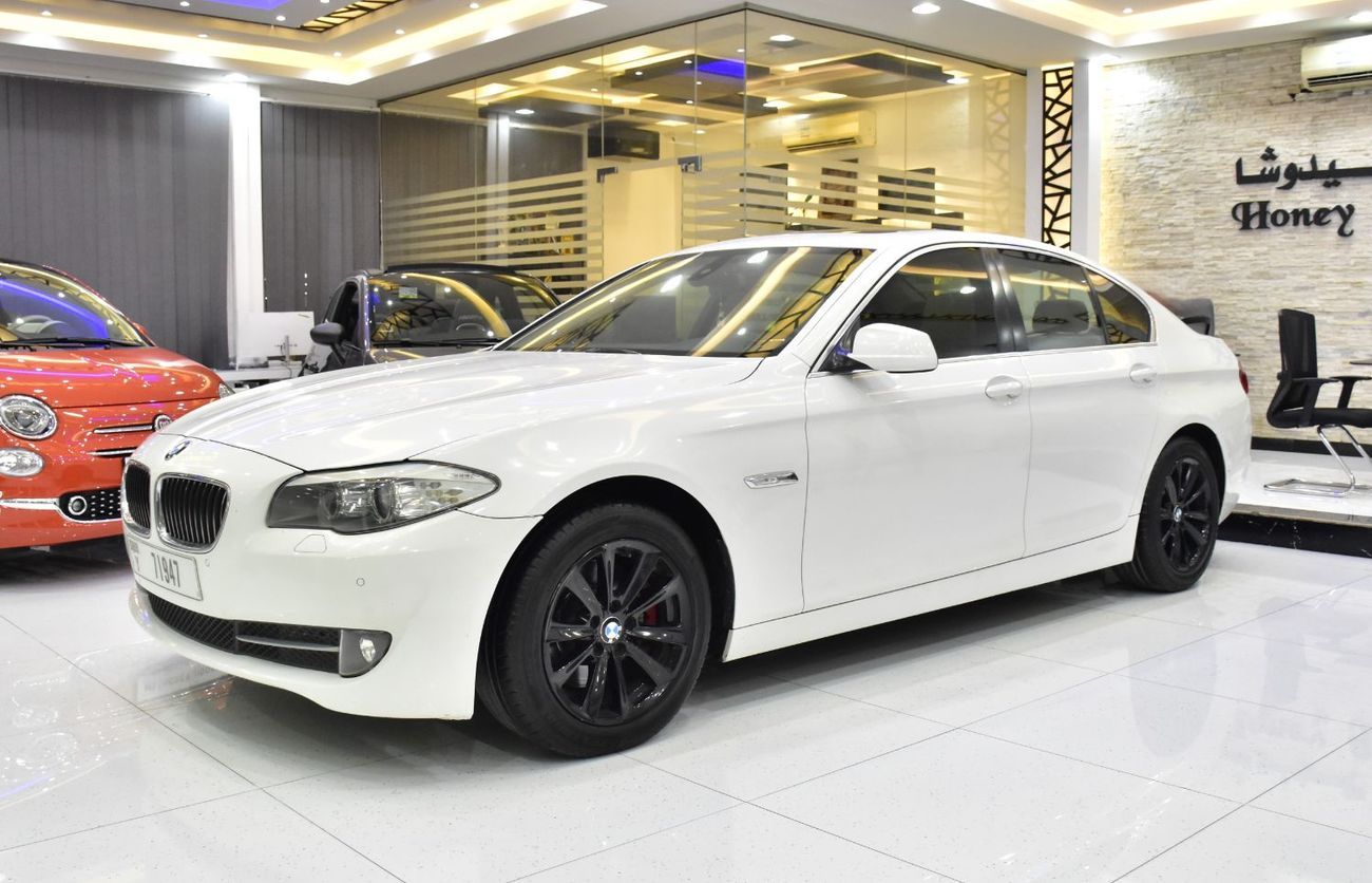 BMW 520i EXCELLENT DEAL for our BMW 520i ( 2012 Model ) in White Color GCC Specs