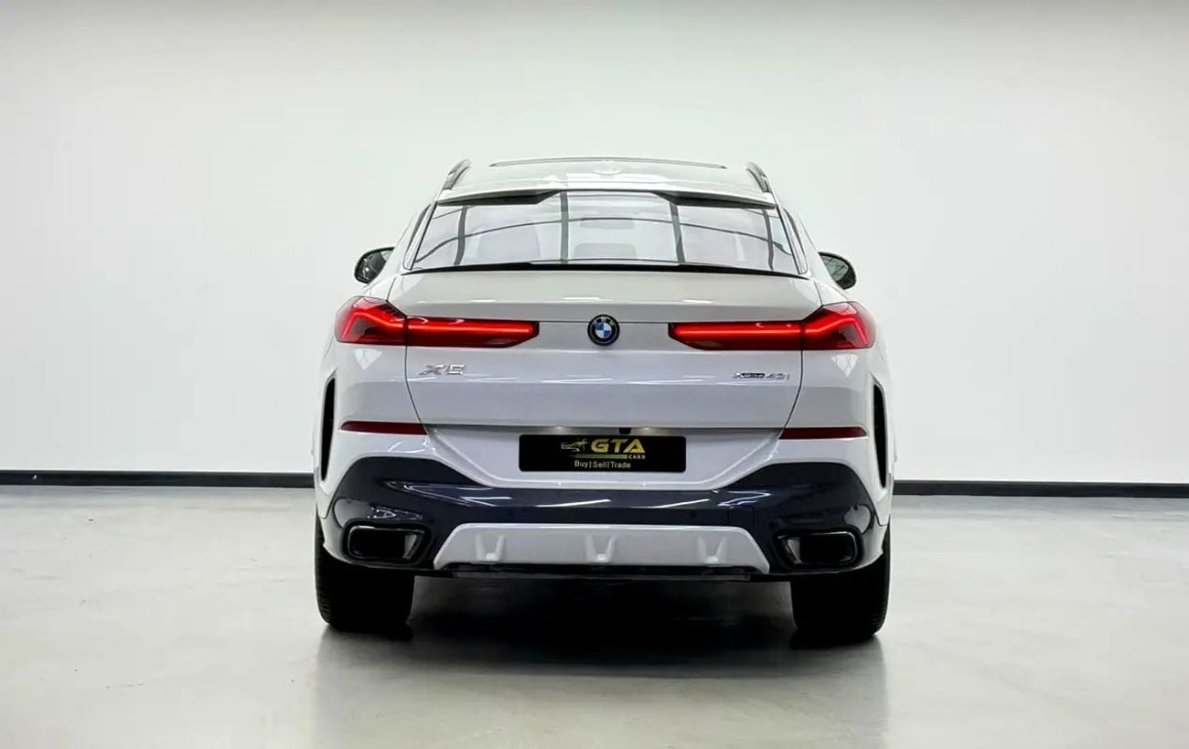 BMW X6 XDRIVE40I M SPORT xDrive40i M-Sport, Warranty + Service Pack, Full Service History, GCC