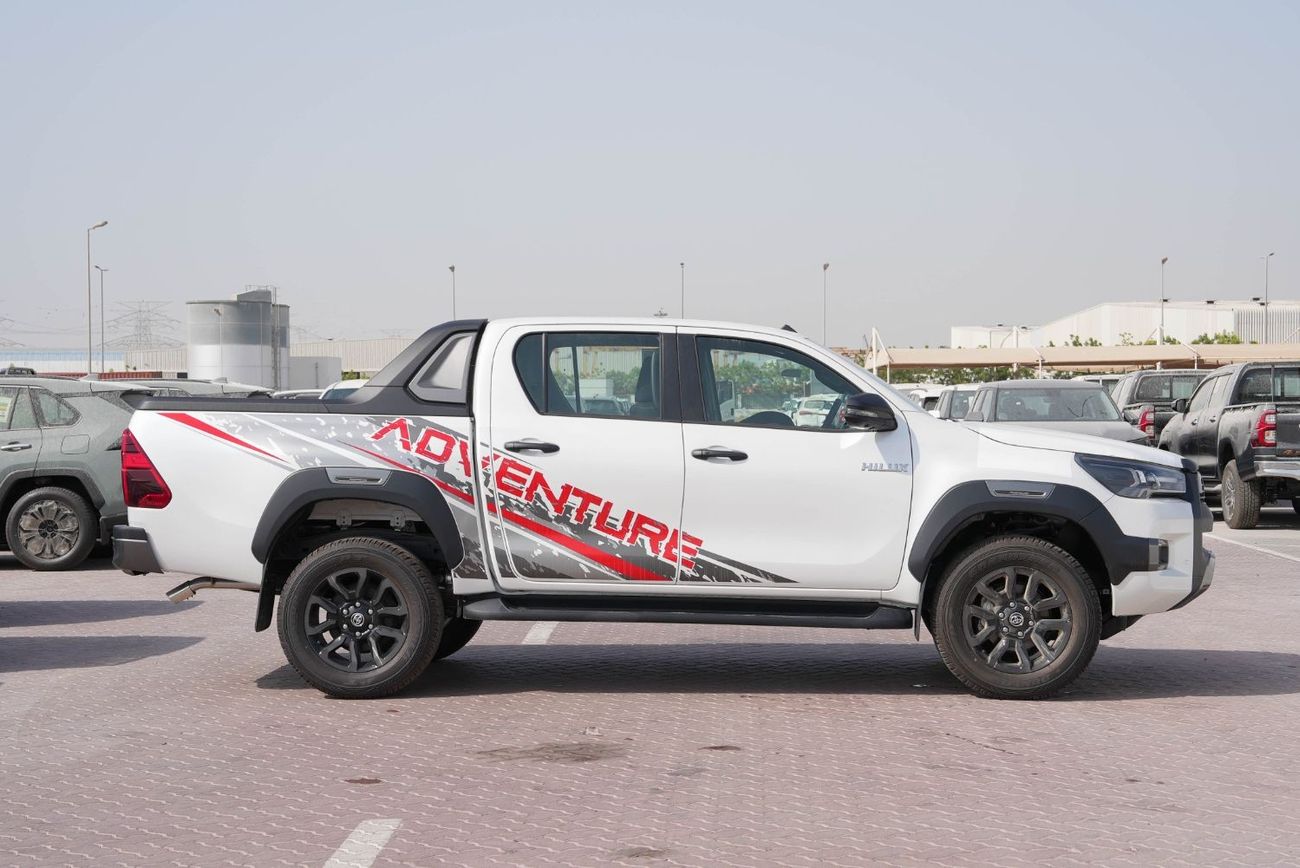 Toyota Hilux 2024 Toyota Hilux 4x4 DC 2.8 ADVENTURE-Z - White Pearl inside Black | Export Only