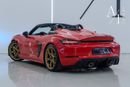 Porsche 718 Spyder RS *Brand New* 2024 Porsche 718 Spyder RS, 2027 Porsche Warranty, Weissach Package, Delivery Kms, GC