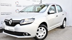 Renault Symbol 1.6L PE 2017 GCC DEALER WARRANTY