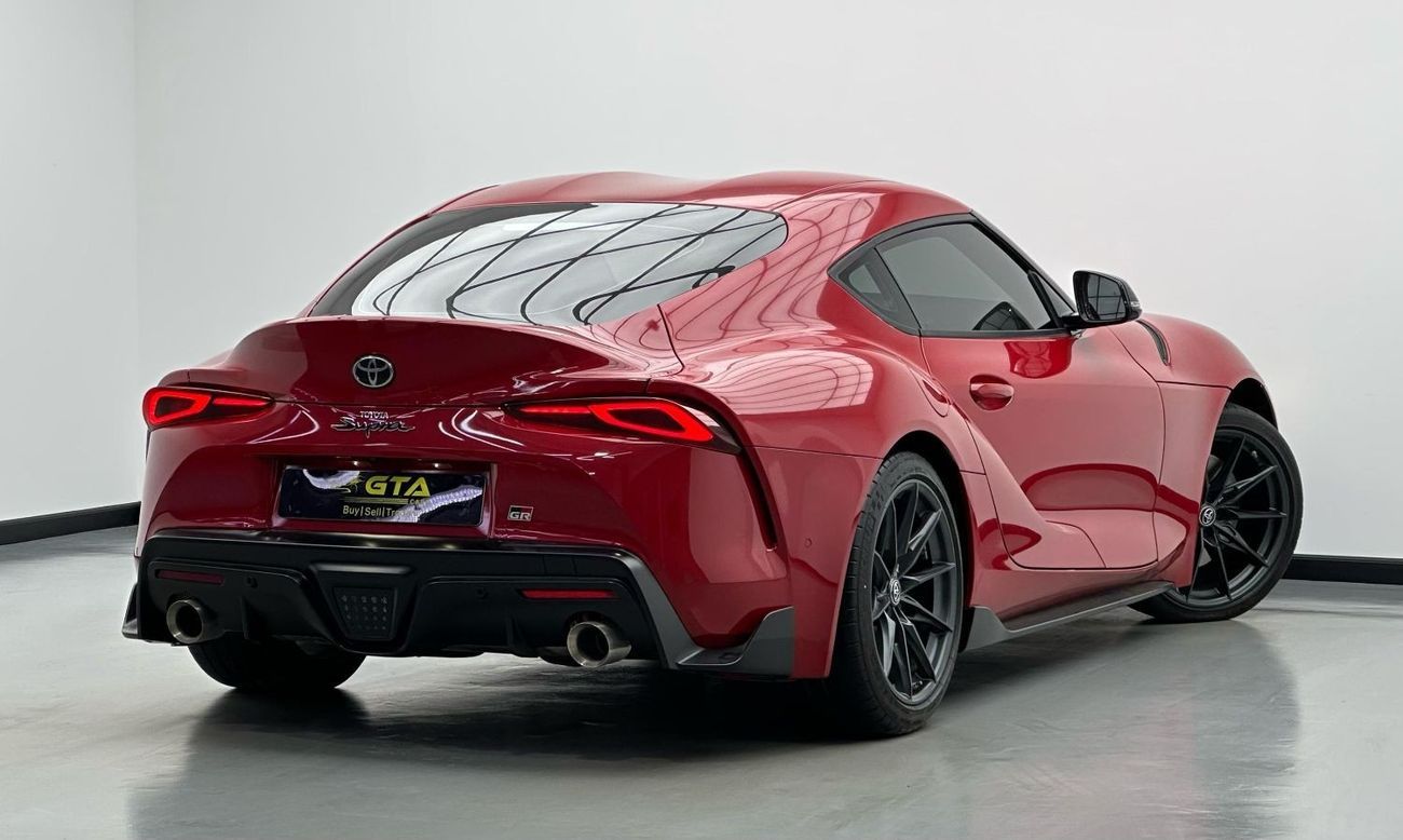 Toyota Supra GR 3.0L 2023 Toyota Supra GR, 2026 Toyota Warranty + Service Pack, Very Low Kms, GCC