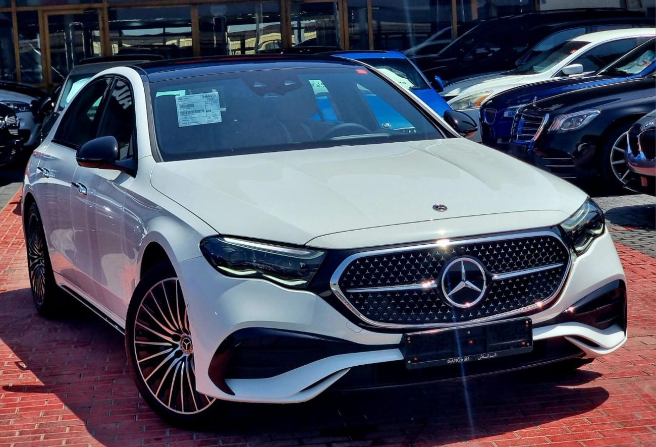 Mercedes-Benz E300 AMG 5 years Warranty & Service 2024 GCC