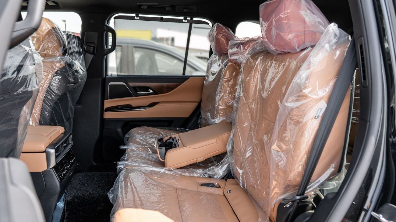 لكزس LX 700h 2026 Lexus LX700h Signature 3.5L AT Hybrid (Black-Tan) with Auto park