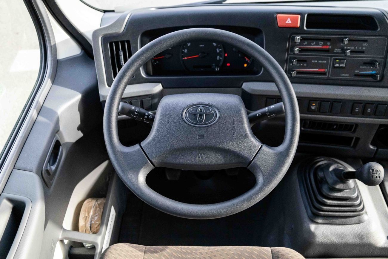 Toyota Coaster  23 Seater 4.2L - White Inside Grey | Export Only