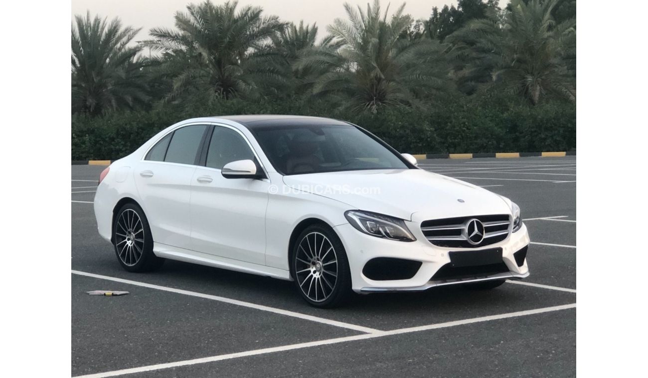 Mercedes-Benz C 200 AMG Pack MODEL 2016 GCC car perfect condition inside and outside low mileage full electric control s