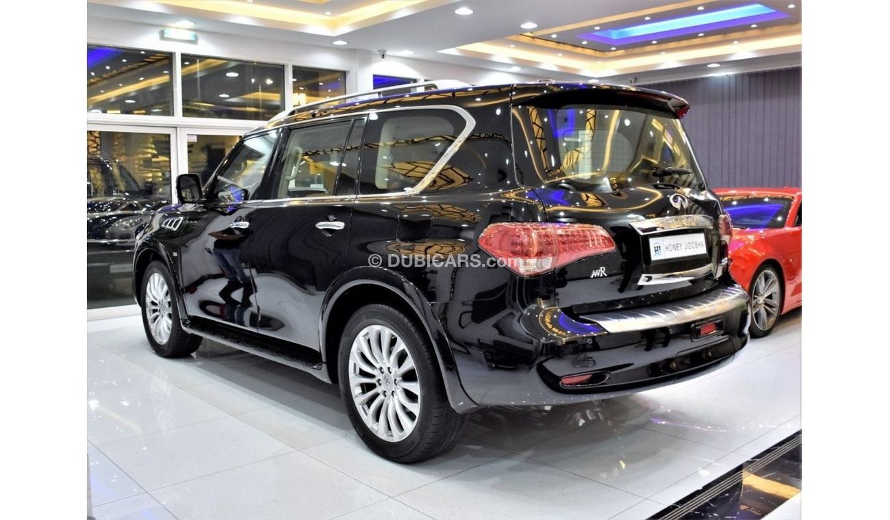 إنفينيتي QX80 EXCELLENT DEAL for our Infiniti QX80 ( 2017 Model ) in Black Color GCC Specs