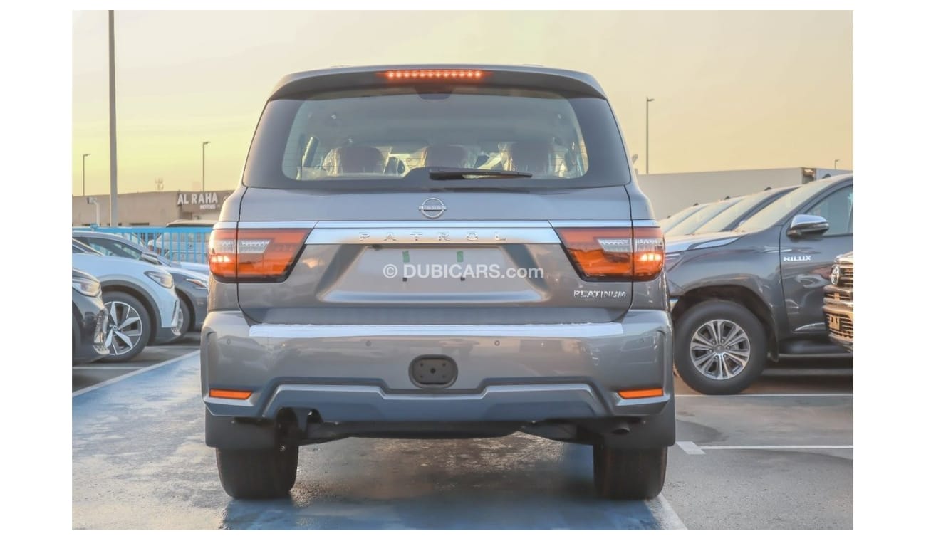 نيسان باترول نيسان باترول نيسان باترول بلاتينيوم 4.0 لتر بنزين SUV V6 4WD 5 أبواب 360 كاميرا رادار مثبت سرعة أمام