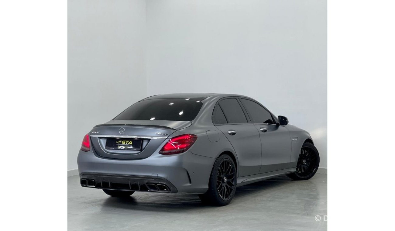 مرسيدس بنز C 63 AMG 2019 Mercedes-Benz C63S AMG, Full Service History, Warranty 2022, Low Kms, GCC