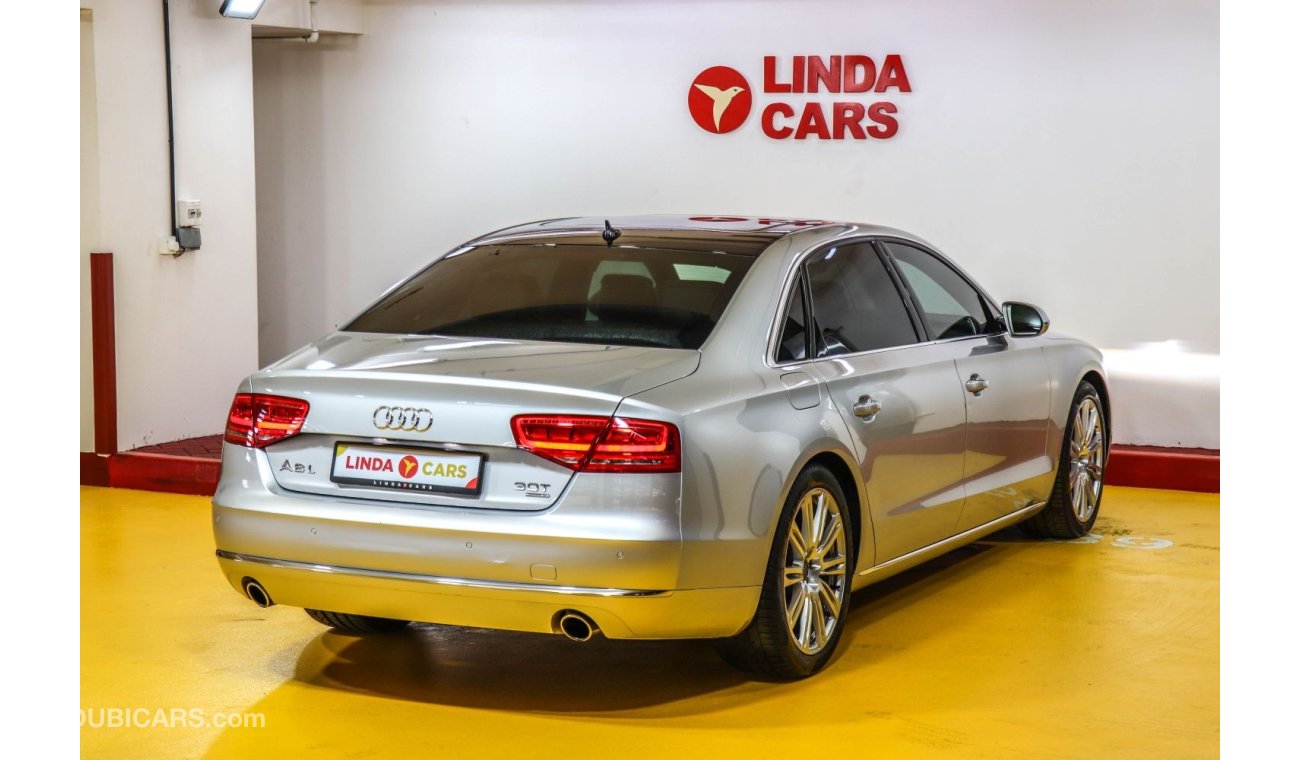 Audi A8 Audi A8L 3.0T 2013 GCC under Warranty with Zero Down-Payment.