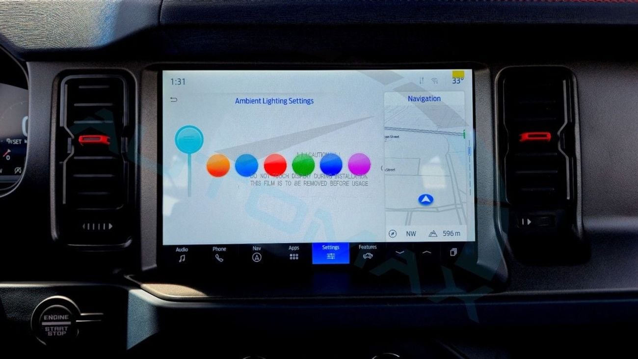 فورد برونكو (For Export , НА ЭКСПОРТ) 3.0L EcoBoost V6 GCC 2025 Без пробега