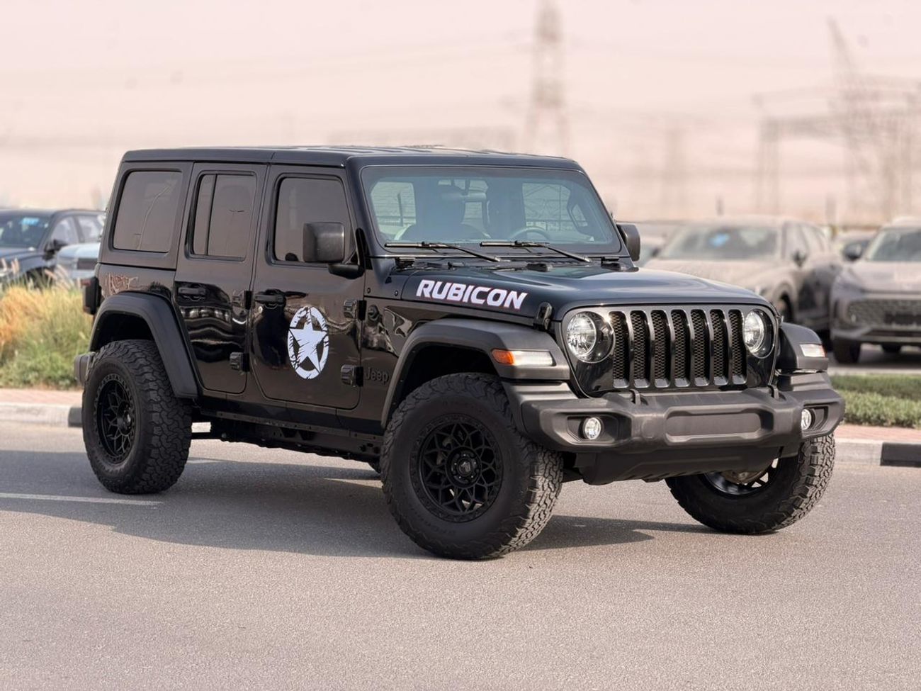 جيب رانجلر Jeep WRANGLER sport 4x4 2.0L  v4 270Hp petrol Engine Colour Black Interior black Transmission Automa