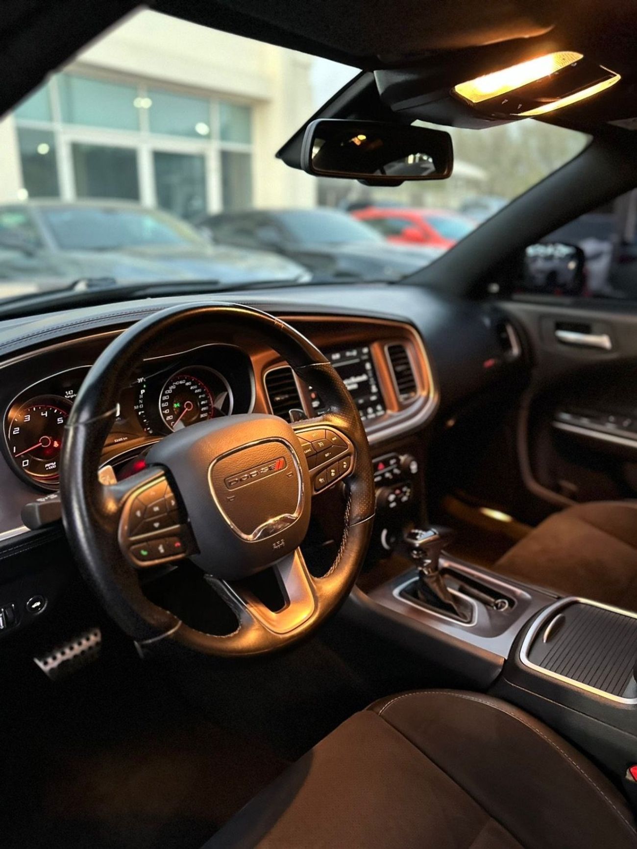 Dodge Charger R/T Scat Pack 6.4L DODGE CHARGER SCATPACK 392 GCC 2021 Service history (Al Futtaim) Original Paint L