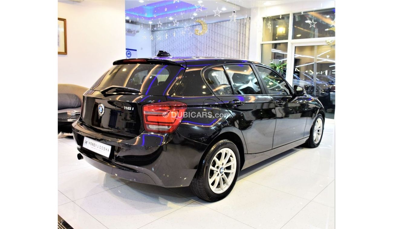 BMW 116i AMAZING BMW 116i 2014 Model!! in Black Color! GCC Specs