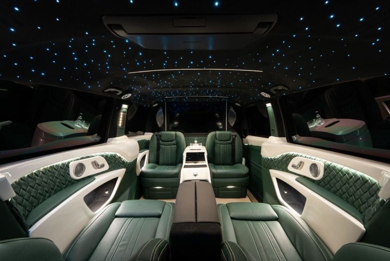 Mercedes Benz V300 AVANTGARDE ERTEX LUXURY CAR DESIGN CO. BOTTEGA DEEP GREEN