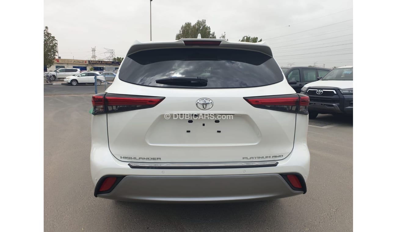 Toyota Highlander 2021 Toyota Highlander 3.5L V6 Petrol AWD Platinum Edition Full option with Panamora roof, 360 camer