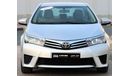 Toyota Corolla Toyota Corolla 2016 1.6 GCC in excellent condition No. 2 accidents, very clean from inside and outsi