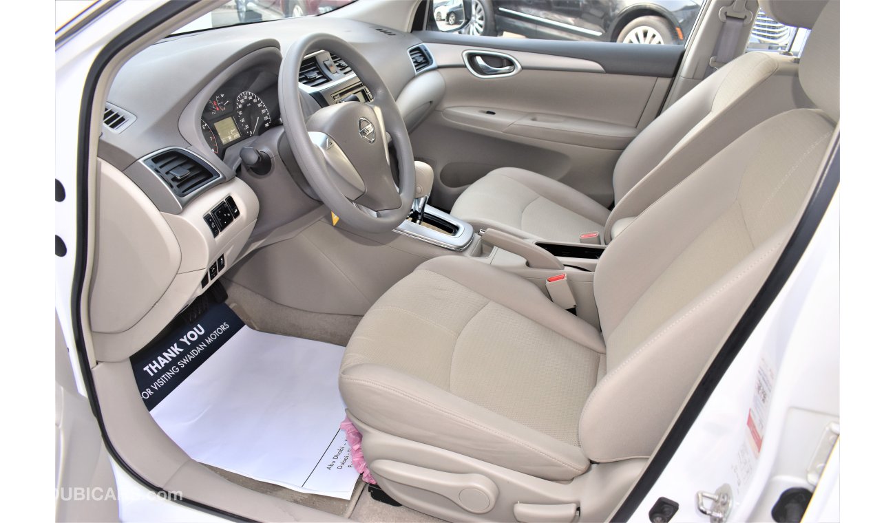 Nissan Sentra AED 760 PM | 0% DP | 1.6 S GCC WARRANTY