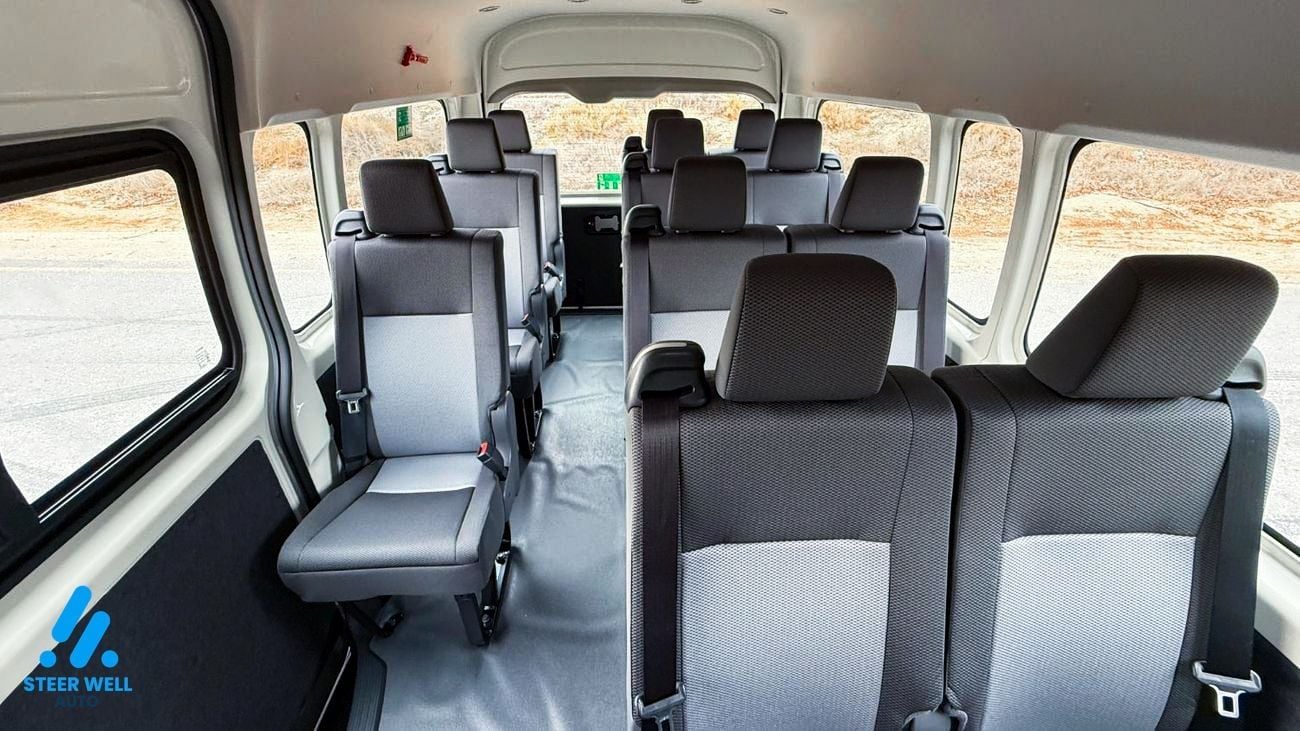 Toyota Hiace H300 2026 GCC | Powerful 3.5L V6 Petrol | Smooth Automatic | 13-Seater Commercial Van Built for Busi