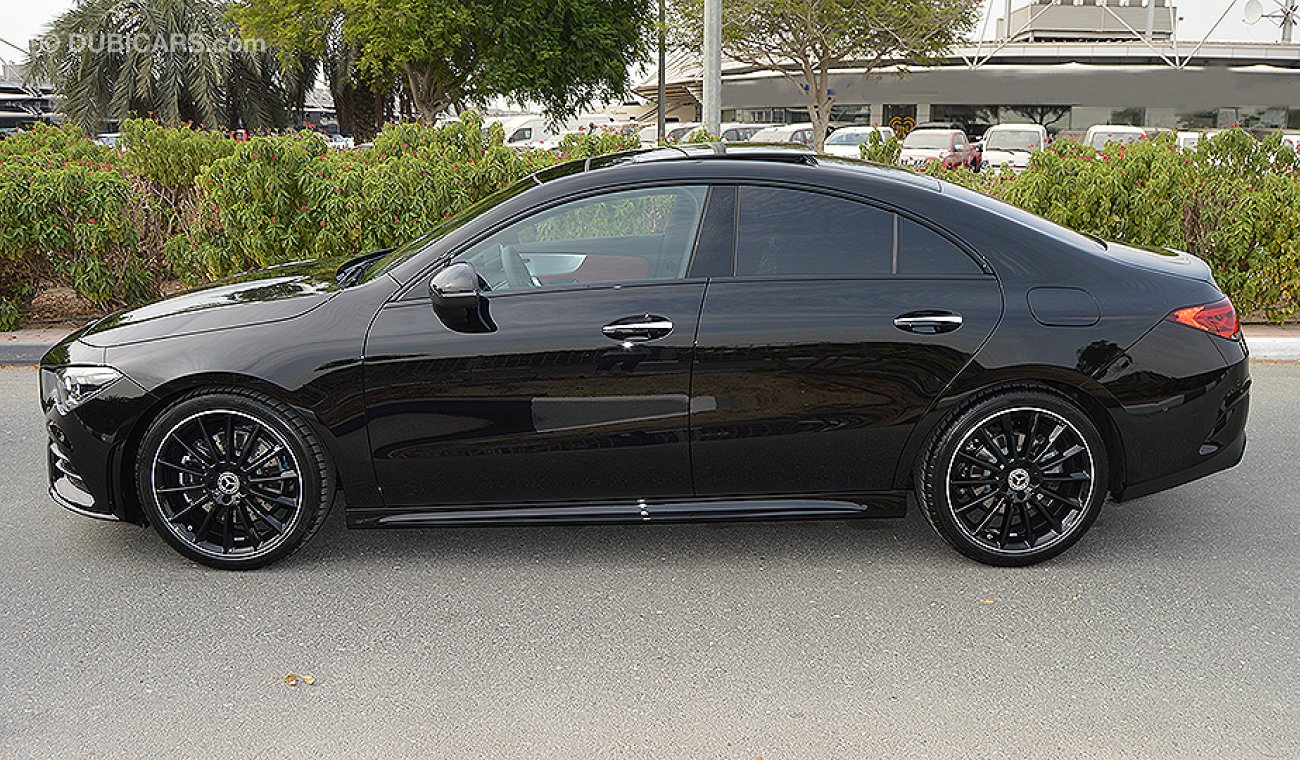 Mercedes-Benz CLA 200 AMG 2020, GCC, 0km, with 2 Years Unlimited Mileage Warranty + 60,000km Service at EMC