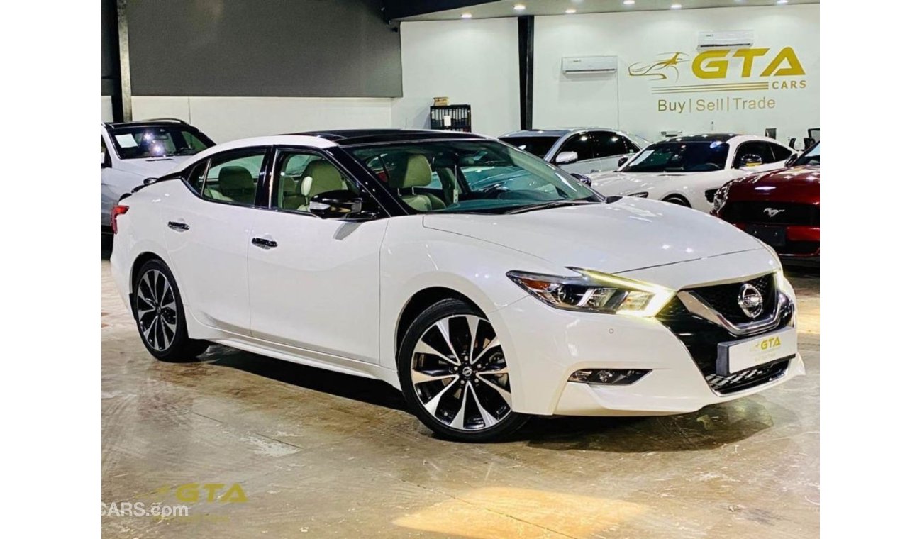 نيسان ماكسيما 2018 Nissan Maxima SR, Warranty, Full Service History, GCC