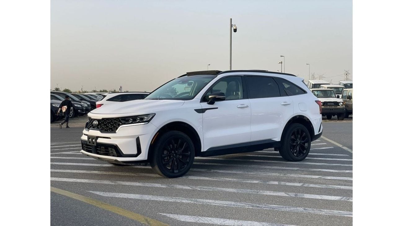 كيا سورينتو 2021 Kia Sorento SX 2.5L V4 Turbo - 4x4 AWD - Full Option Panoramic View - 7 Seater -