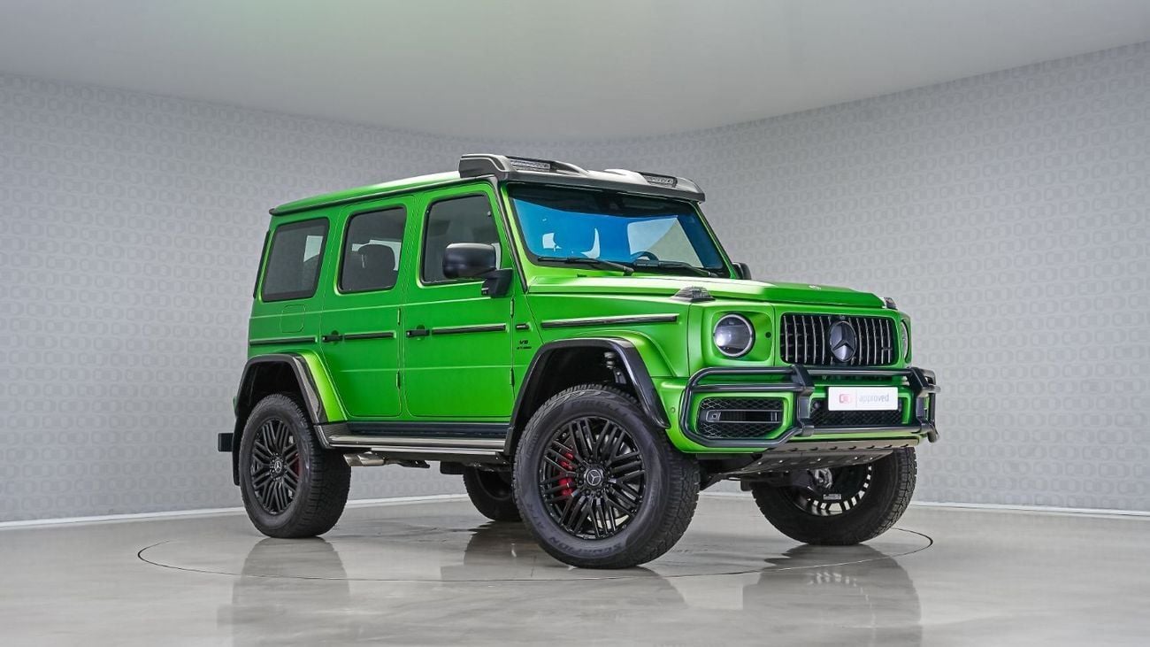 Mercedes-Benz G 63 AMG 4X4² Special Offer | AED 14,760 PM | Special Color, Warranty 2028 | G 63 AMG 4x4²