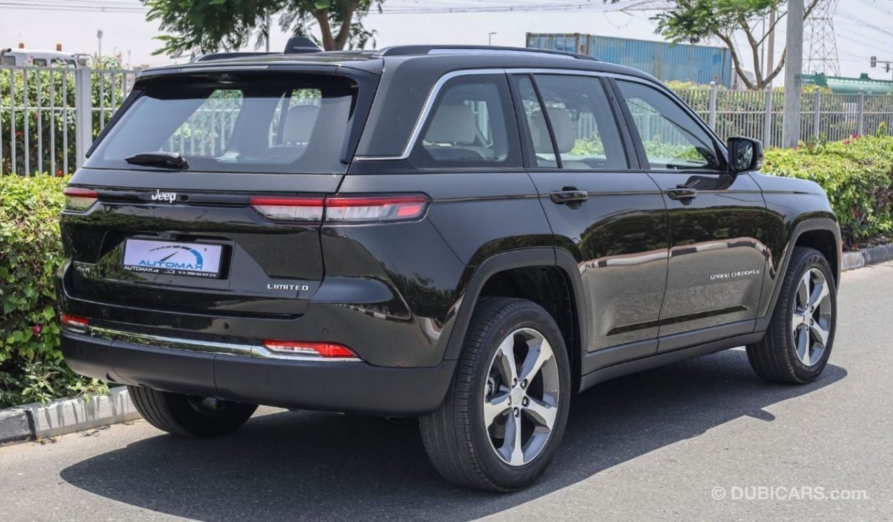 Jeep Grand Cherokee Limited Plus Luxury V6 3.6L 4X4 , 2023 GCC , 0Km , With 3 Years or 60K Km Warranty @Official Dealer