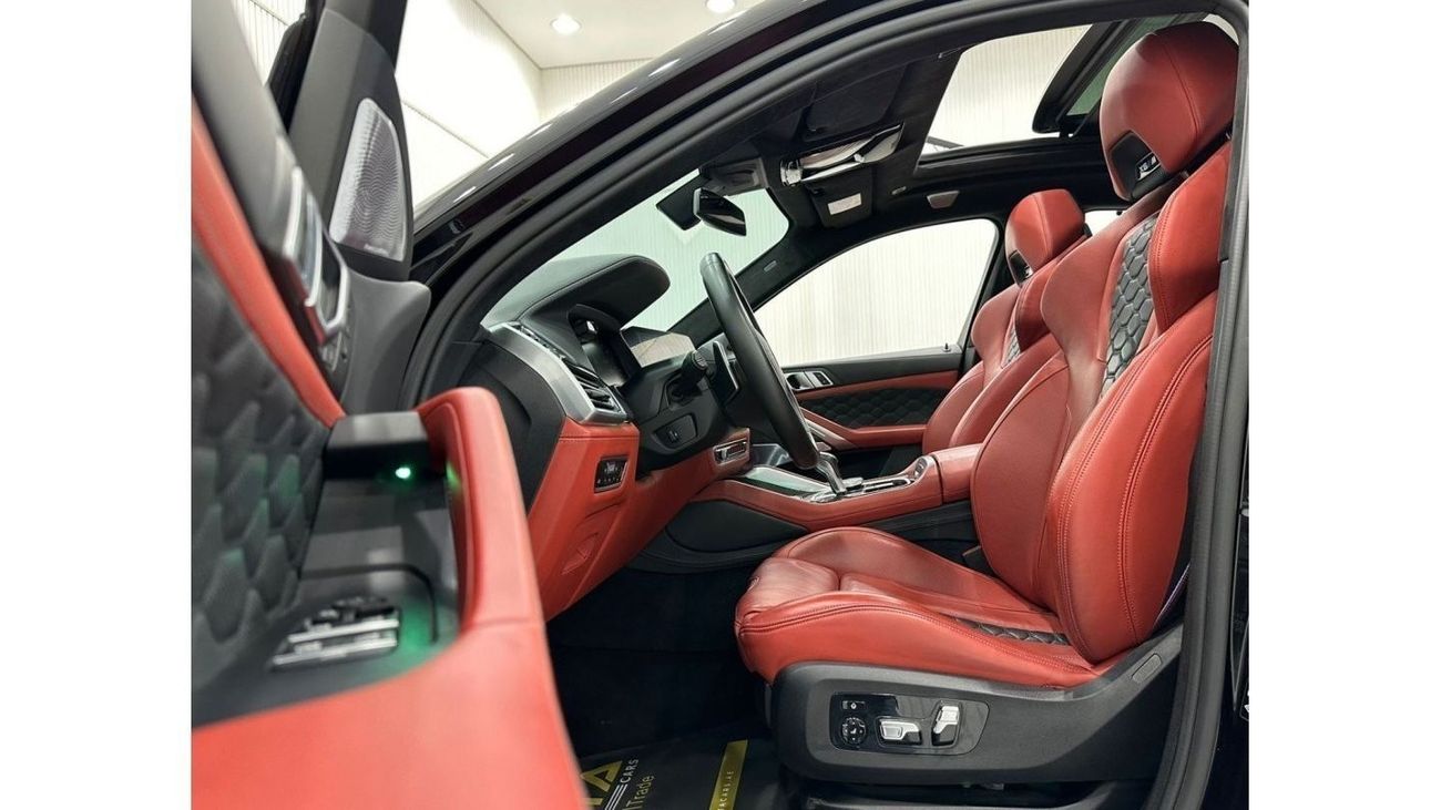 بي أم دبليو X6 M 2021 BMW X6M Competition, October 2024 BMW Warranty, Full Service History, Full Options, GCC